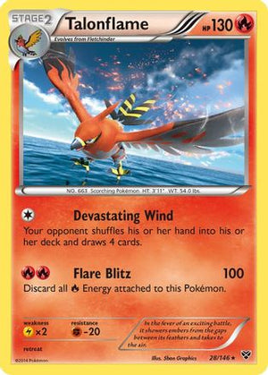 Talonflame 28/146 - XY Holofoil - Poke-Collect