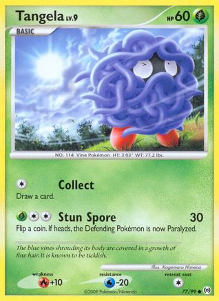 Tangela 77/99 - Arceus Reverse Holofoil - Poke-Collect