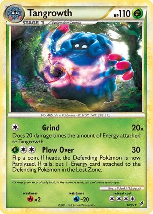 Tangrowth 34/95 - Call of Legends Reverse Holofoil - Poke-Collect