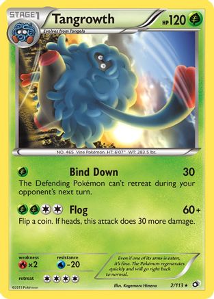Tangrowth 2/113 - Legendary Treasures - Poke-Collect