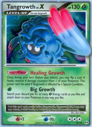 Tangrowth LV.X 99/99 - Arceus Holofoil - Poke-Collect