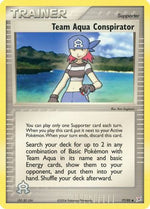 Team Aqua Conspirator 77/95 - Team Magma vs Team Aqua Reverse Holofoil - Poke-Collect