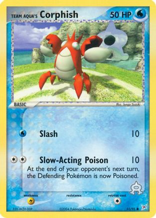 Team Aqua's Corphish 51/95 - Team Magma vs Team Aqua - Poke-Collect
