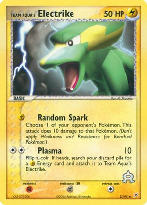 Team Aqua's Electrike 27/95 - Team Magma vs Team Aqua - Poke-Collect