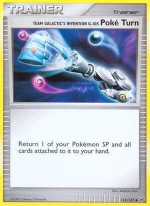 Team Galactic's Invention G-105 Poké Turn 118/127 - Platinum - Poke-Collect
