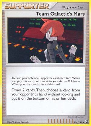 Team Galactic's Mars 126/132 - Secret Wonders Reverse Holofoil - Poke-Collect