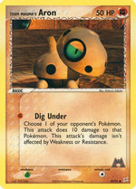 Team Magma's Aron 59/95 - Team Magma vs Team Aqua Reverse Holofoil - Poke-Collect