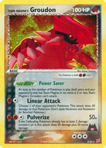 Team Magma's Groudon 9/95 - Team Magma vs Team Aqua Holofoil - Poke-Collect