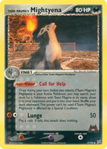 Team Magma's Mightyena 37/95 - Team Magma vs Team Aqua Reverse Holofoil - Poke-Collect
