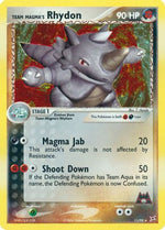 Team Magma's Rhydon 11/95 - Team Magma vs Team Aqua Holofoil - Poke-Collect