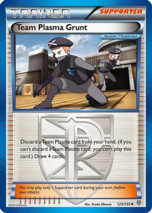 Team Plasma Grunt 125/135 - Plasma Storm Reverse Holofoil - Poke-Collect