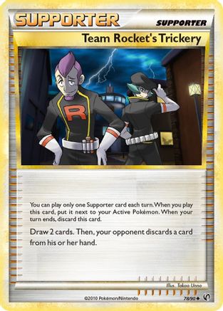 Team Rocket's Trickery 78/90 - HSUndaunted Reverse Holofoil - Poke-Collect
