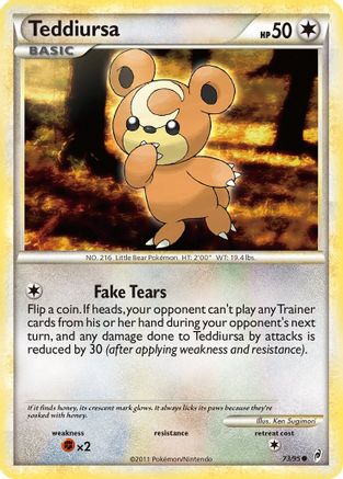 Teddiursa 73/95 - Call of Legends - Poke-Collect