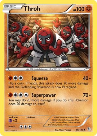 Throh 68/124 - Dragons Exalted Reverse Holofoil - Poke-Collect