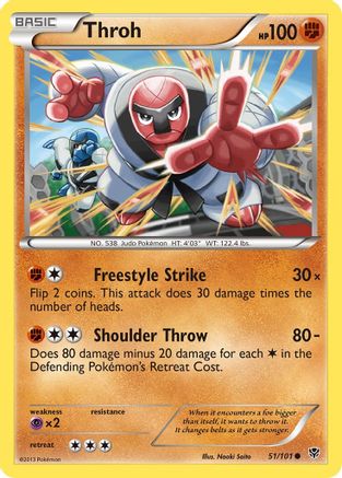 Throh 51/101 - Plasma Blast Reverse Holofoil - Poke-Collect