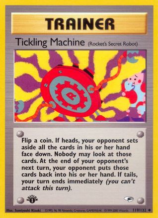 Tickling Machine 119/132 - Gym Heroes Unlimited - Poke-Collect