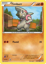 Timburr 58/114 - Black & White - Poke-Collect