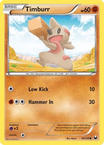 Timburr 58/108 - Dark Explorers Reverse Holofoil - Poke-Collect