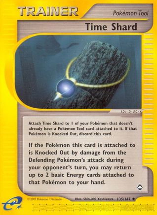Time Shard 135/147 - Aquapolis - Poke-Collect