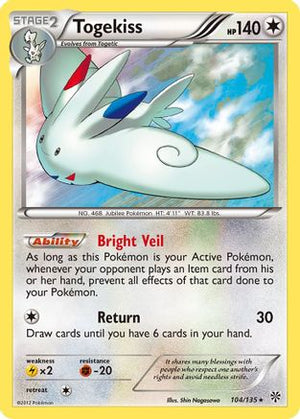 Togekiss 104/135 - Plasma Storm Reverse Holofoil - Poke-Collect