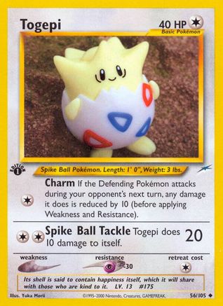 Togepi 56/105 - Neo Destiny Unlimited - Poke-Collect