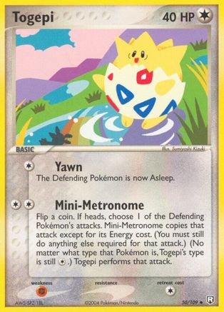Togepi 50/109 - Team Rocket Returns - Poke-Collect