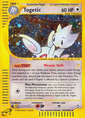 Togetic H27/147 - Aquapolis Holofoil