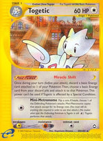 Togetic 39/147 - Aquapolis Reverse Holofoil - Poke-Collect