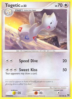 Togetic 55/106 - Great Encounters Reverse Holofoil - Poke-Collect