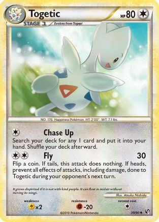 Togetic 39/90 - HSUndaunted Reverse Holofoil - Poke-Collect