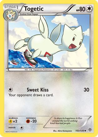 Togetic 103/135 - Plasma Storm Reverse Holofoil - Poke-Collect