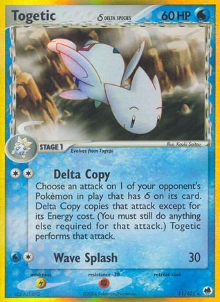Togetic δ 11/101 - Dragon Frontiers Holofoil - Poke-Collect
