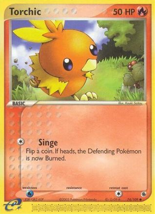 Torchic 74/109 - Ruby & Sapphire - Poke-Collect
