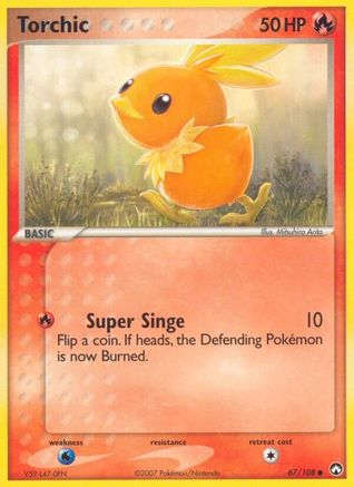 Torchic 67/108 - Power Keepers - Poke-Collect
