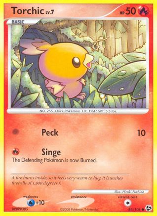 Torchic 89/106 - Great Encounters - Poke-Collect