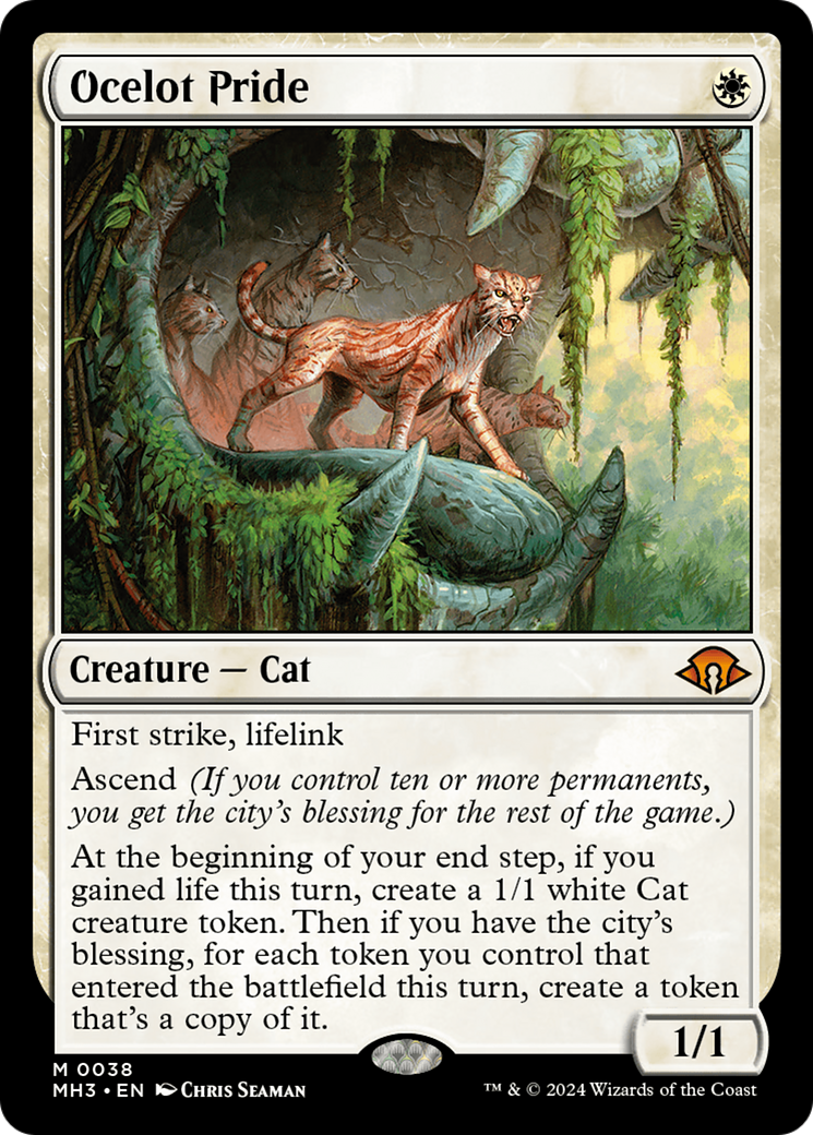 Ocelot Pride (MH3-038) - Modern Horizons 3 - Poke-Collect
