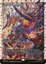 Twinflame Tyrant (FDN-437) - Foundations: (Showcase) Foil - Poke-Collect