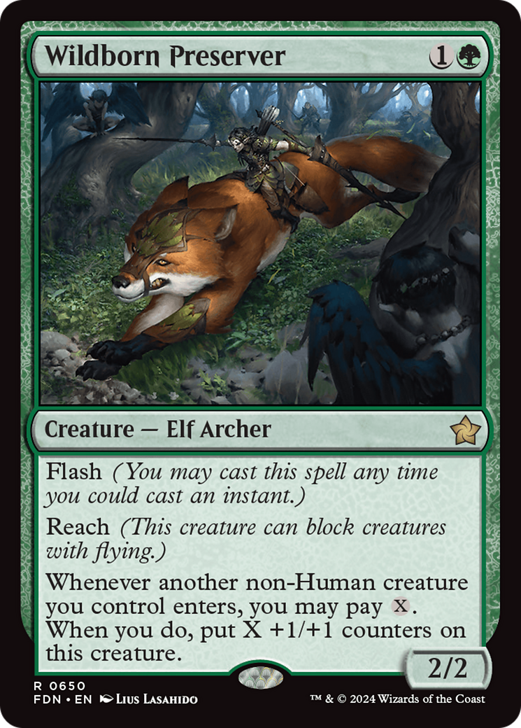 Wildborn Preserver (FDN-650) - Foundations - Poke-Collect