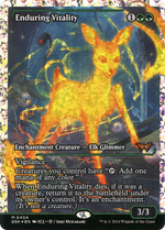 Enduring Vitality (DSK-404) - Duskmourn: House of Horror: (Showcase) Foil - Poke-Collect