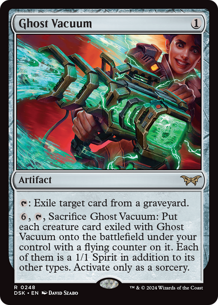 Ghost Vacuum (DSK-248) - Duskmourn: House of Horror - Poke-Collect