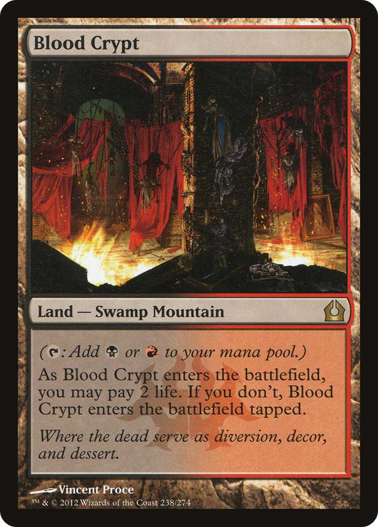 Blood Crypt (RTR-238) - Return to Ravnica Foil - Poke-Collect