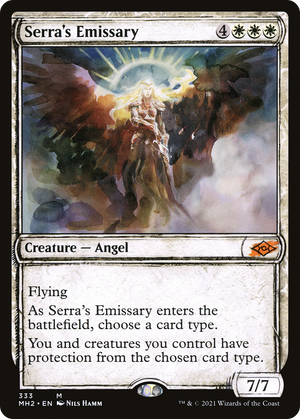 Serra's Emissary (MH2-333) - Modern Horizons 2: (Showcase) Foil - Poke-Collect