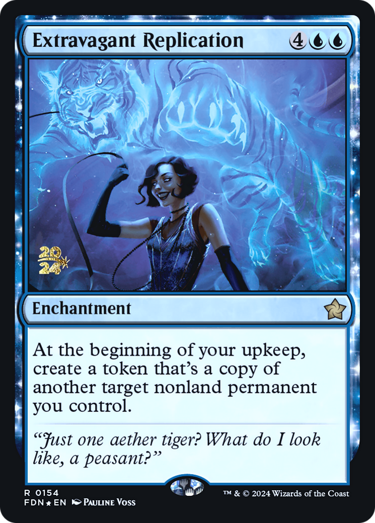 Extravagant Replication (PRE-154) - Foundations Promos: (enchantment) Foil - Poke-Collect