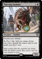 Thieving Varmint (OTC-023) - Outlaws of Thunder Junction Commander - Poke-Collect