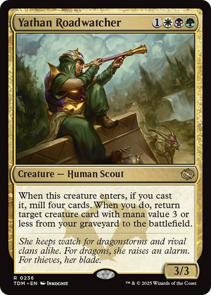Yathan Roadwatcher (TDM-236) - Tarkir: Dragonstorm - Poke-Collect