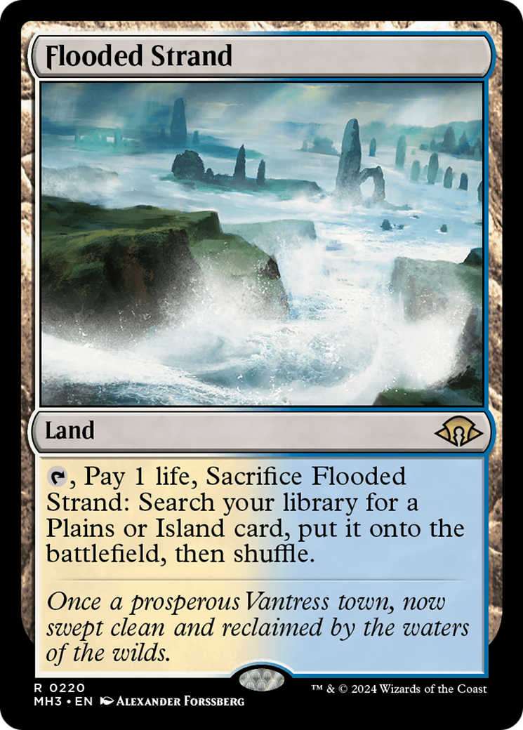 Flooded Strand (MH3-220) - Modern Horizons 3 - Poke-Collect