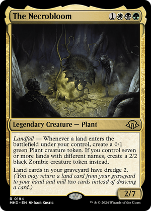 The Necrobloom (MH3-194) - Modern Horizons 3 - Poke-Collect
