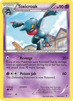 Toxicroak 66/149 - Boundaries Crossed - Poke-Collect