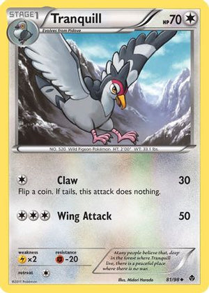 Tranquill 81/98 - Emerging Powers - Poke-Collect