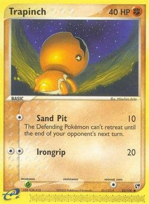 Trapinch 82/100 - Sandstorm Reverse Holofoil